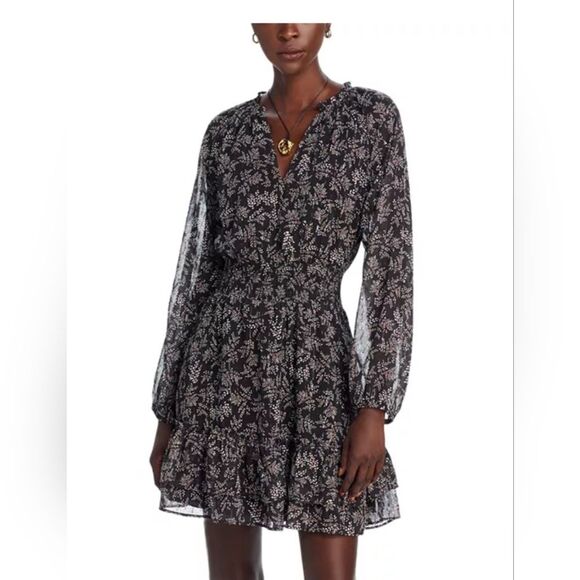 Aqua Dresses & Skirts - NWT Aqua Dress Women's XXL Smocked Floral Preppy Summer Boho Coastal Flowy